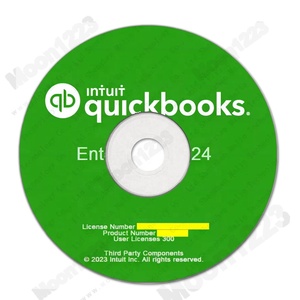 Intuit QuickBookss Enterprise Solutions 24,0 2024 Versión de escritorio de EE. UU. Contabilidad financiera de por vida Envío por correo electrónico - Product Image 1