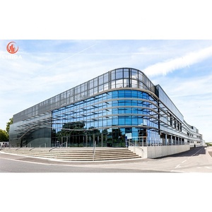 Low Cost Economical Free Design Steel Structure Prefabricated Commercial Building Office Construction - Product Image 2