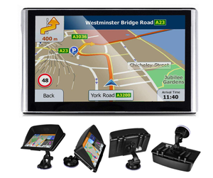 Personalización de navegación de 7 pulgadas y pantalla táctil GPS 1GB 16GB coche PND Android sistema GPS Navegador de vehículos - Product Image 5
