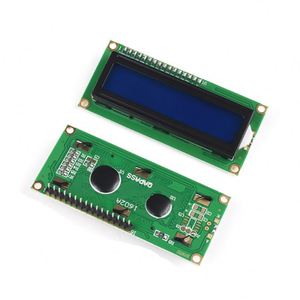 Smart Electronics 5V 1602 16X2 LCD 1602 con módulo de pantalla I2C Módulo de pantalla LCD con retroiluminación azul - Product Image 1