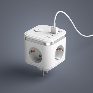 2025新标准欧盟FR桌面电源板，带Usb C Usb a电源插头适配器插座 - Product Image 4