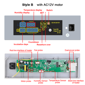 2023 High Performance Intelligent <strong>PID</strong> <strong>Temperature</strong> <strong>Controller</strong> for Incubator Thermostat Instruments HTMC-7 - Product Image 6