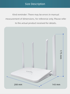 New 300Mbps 4G LTE <span class=keywords><strong>Router</strong></span> Khe Cắm Thẻ Sim Loại-C Trong Nhà 4G LTE Modem Cho Văn Phòng Hỗ Trợ 2.4G Wi-Fi Tính Năng Tường Lửa QOS Chức Năng - Product Image 5