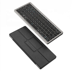 Nueva tableta, ordenador portátil, Teclado retroiluminado, tablero HiddenTouch, funda protectora de PU, teclado inalámbrico recargable BT5.0, teclados - Product Image 1
