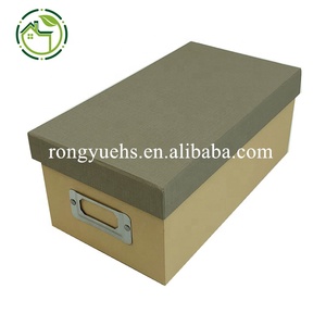 Organizzatore da scrivania ecologico personalizzato all'ingrosso nidificato set di scatole di carta decorative in cartone da 3 pezzi - Product Image 6