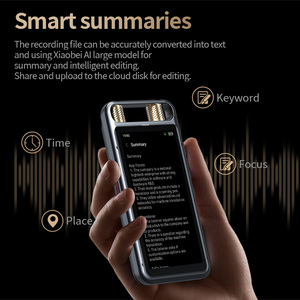 M5 64GB Card Digital Voice Recorder AI Full Touchscreen Audio Recorder per riunioni lezioni di riproduzione di sintesi del testo - Product Image 5