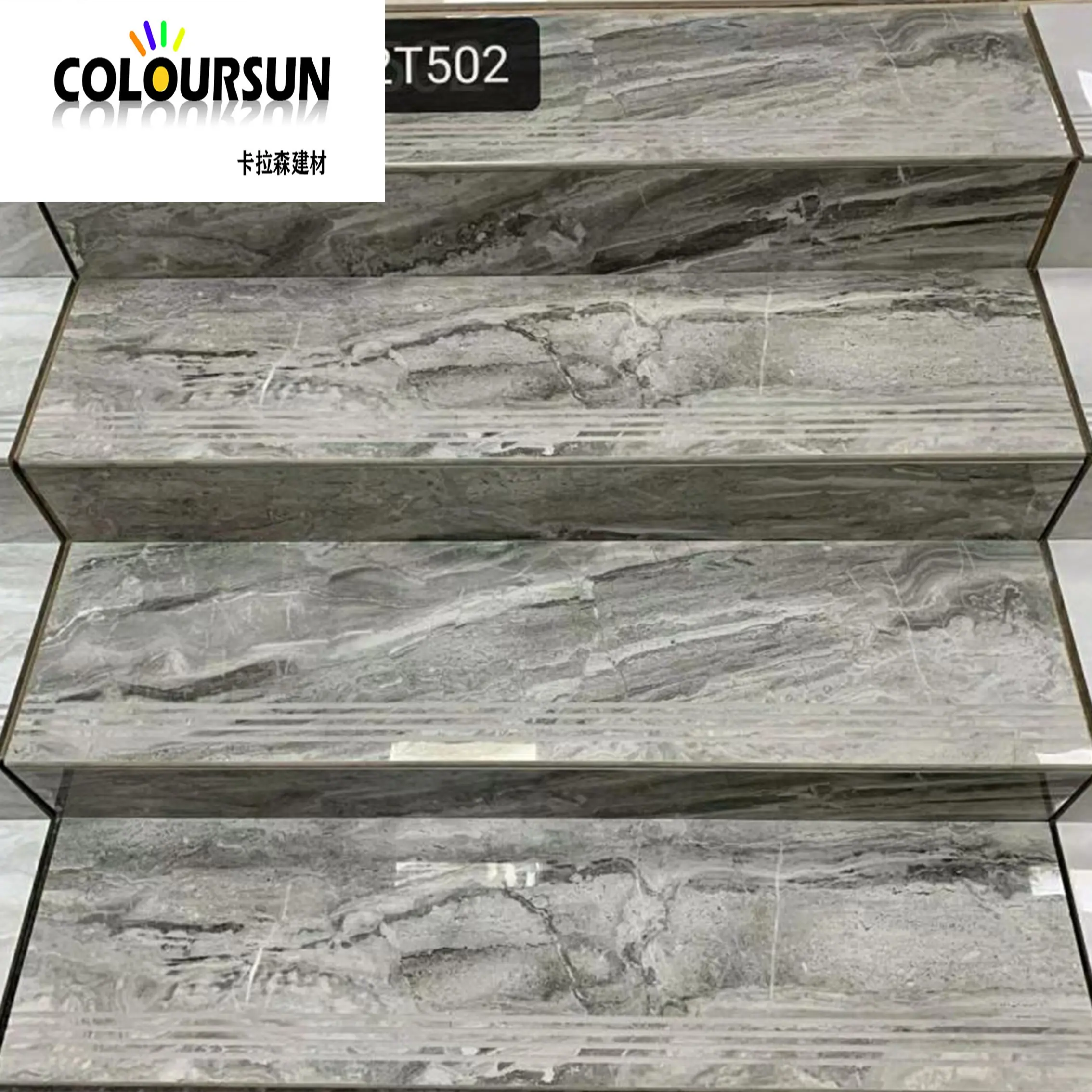 Azulejos de escalera pulidos para el hogar, baldosas de paso decorativas para escaleras, piedra, mármol, granito, escalón, precio bajo