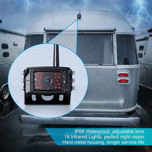 AHD 1080P WiFi APP inalámbrico BSD cámara de respaldo inverso coche DVR grabadora para camión/RV/Camper/remolque trabajo con iPhone o Android - Product Image 6