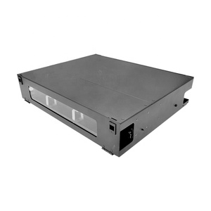 KEXINT FTTH ODF 2 U 72 Core SC o 144 Core LC, Panel de parche de fibra óptica con adaptador y cola de cerdo - Product Image 5