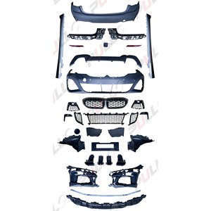 BMW G20 20-22 için uygun gövde kiti MT modeline yükseltme ön ve arka tampon ile grille yan etekler arka difüzör - Product Image 2