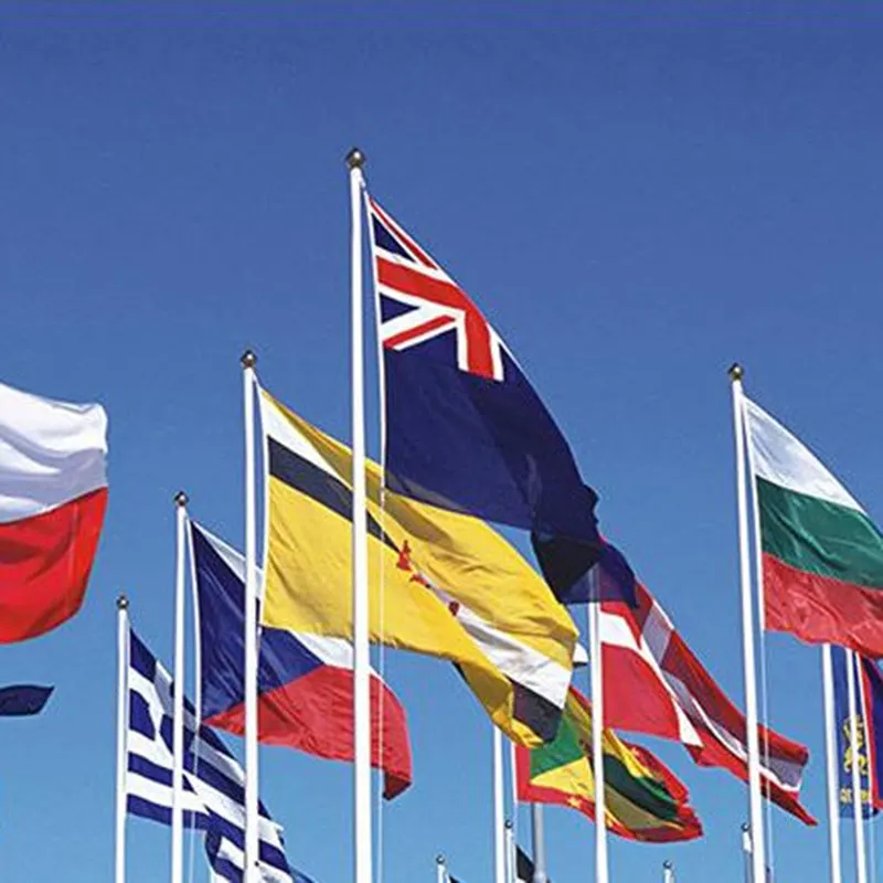 Фабрика Huiyi, Индивидуальные Флаги всех стран, баннер 90x150 см, национальные флаги с логотипом, пользовательские печатные флаги, баннеры