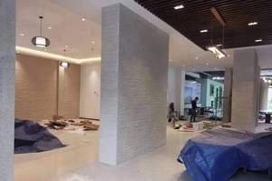 Trang trí tường gạch MCM linh hoạt đất sét PU sọc bảng điều chỉnh gạch TRIM 3D đá hiệu ứng trụ cột tường Ốp dễ dàng để cài đặt - Product Image 4