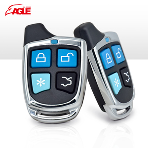 Vendite calde sensore di shock integrato e sistema di allarme per auto a rilascio remoto del bagagliaio remoto con due Remote