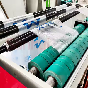 <strong>Automatic</strong> 2 Lanes HDPE LDPE T-shirt Bag <strong>Making</strong> <strong>Machine</strong> with <strong>Handle</strong> - Product Image 6
