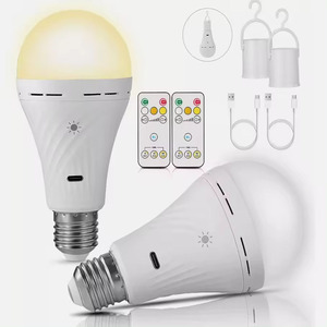 Güç Outrage pil yedekleme USB şarj için uzaktan kumanda ile A70 7W 700lm Led şarj edilebilir ampul - Product Image 3