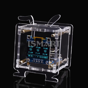 ESP8266 Mini Wetter vorhersage Clock Kit 0,96 Zoll OLED Display Elektronische Uhr Set Unterstützung 2.4G WIFI Netzwerk mit Gehäuse - Product Image 4