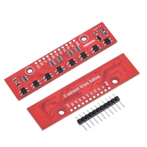 Modulo di tracciamento sensore di rilevamento a infrarossi modulo per rilevatore a infrarossi a 8 canali modulo sensore 8bit - Product Image 2