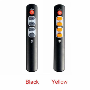 X903 6 tuşları kolay işletmek Rf Ir uzaktan kumanda büyük düğme öğrenme uzaktan Tv Set-top Box Dvd için uzaktan kumanda - Product Image 2