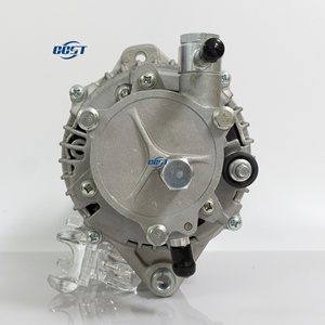 80A 24V รถบรรทุกกระแสสลับสำหรับ Isuzu nlr Elf NQR jambo 4HF1 4HG1 4HE1 NPR300 4HK1 4H80เครื่องยนต์กระแสสลับพร้อมปั๊มสูญญากาศ - Product Image 4