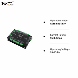 32 Kanäle 96 A RGBW DMX 512 LED-Decoder Controller DMX-Dimmer DC5-24V RGBW RGB LED-Licht 8 Bit/16 Bit
