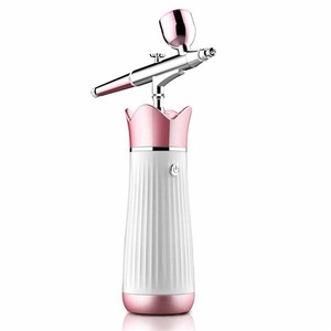 Áp Lực Cao Mặt Oxy Meter Chăm Sóc Da Xách Tay Spa Mini Spray Gun Sơn Không Khí Mặt Steamer Nano Sprayer Nebulizer Máy Nén - Product Image 5