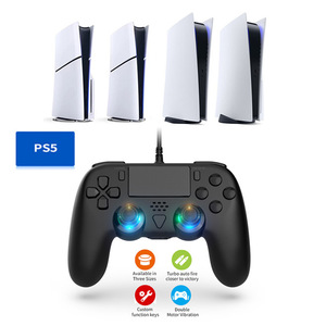 FOR PS5 Pro/PS5 Slim Universal Wired Game <strong>Controller</strong> with Six Axis Continuous Transmission PS5 PC Wired <strong>Controller</strong> - Product Image 1