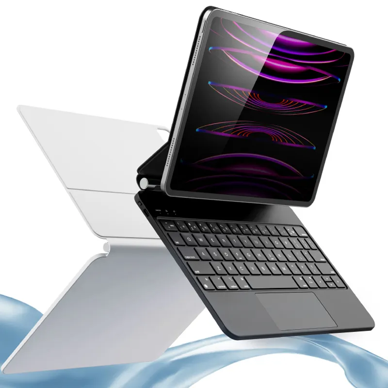 Personalizza il nuovo iPad Pro 11 iPad Air 10.9 Touch retroilluminazione Tablet Smart Cover custodia magica per tastiera