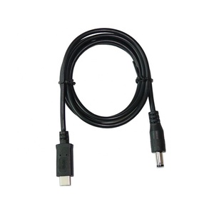 <strong>USB</strong> Type C to DC 5.5*2.5mm 5.5*2.1mm Adapter Cable <strong>Usb</strong> c to Dc Power Cable - Product Image 1