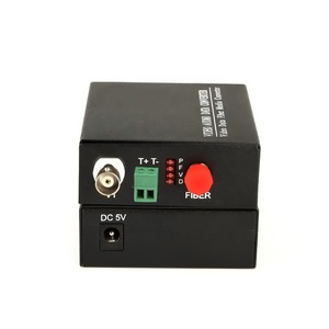 Rj45 To <strong>Bnc</strong> Video Converter 1 Pair Single Mode 1 Channel Return Data Video To Ethernet Converter - Product Image 3