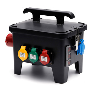 Caja de distribución de energía de salida de 6Ch para sistemas de audio Entrada principal Tablero de distribución eléctrico trifásico Fuentes de alimentación de gabinete eléctrico - Product Image 3