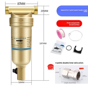 Tất cả các đồng thau 100 độ khí sưởi ấm prefilter cho hộ gia đình hướng dẫn sử dụng dưới sàn toàn bộ nhà chống cháy nổ nhiệt độ cao Nước - Product Image 6