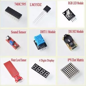 Arduino UNO R3 için Ingcool başlangıç kiti perakende kutusu ile yükseltilmiş sürüm öğrenme paketi