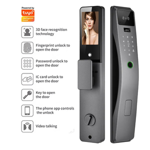 Blocco intelligente 3D per riconoscimento delle impronte digitali con tastiera digitale e serratura automatica e connettività WiFi per la sicurezza domestica delle porte in legno - Product Image 5