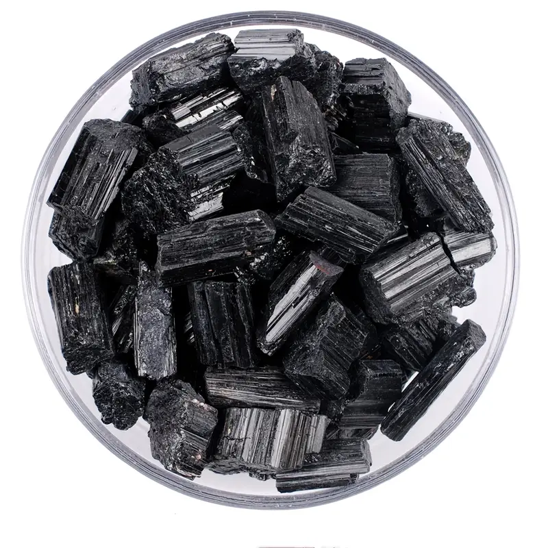 Tourmaline noire brute