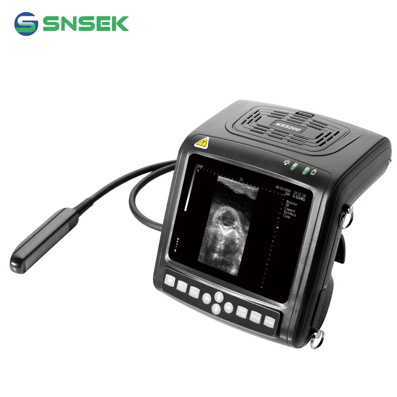 SNSEK & KX5200เครื่องอัลตราซาวด์สัตวแพทย์แบบพกพาสำหรับสัตว์ขนาดใหญ่มือถือสัตวแพทย์ระบบอัลตราซาวนด์