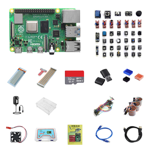 Raspberry Pi 4B 1GB 2GB 4GB 8GB Linux Computer en stock Raspberry Pi 4 Modelo B Sensor starter kits Placa de desarrollo
