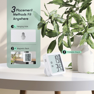INKBIRD-termómetro IBS-TH3 Plus con WiFi, higrómetro recargable, registrador de datos inalámbrico con pantalla LCD grande, Sensor inalámbrico - Product Image 3