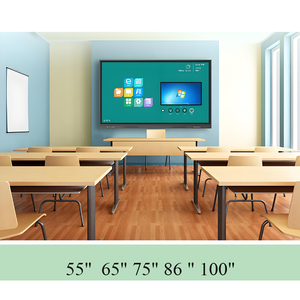 SeeTouchホットセール7586インチ電子<span class=keywords><strong>Android</strong></span>オールインワンLEDスマートインタラクティブディスプレイホワイトボードメニューテレビボードキッズ - Product Image 2