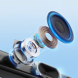 Modorwy Professional Smart Speaker Portable RGB LED Lighting Gaming <strong>Computer</strong> <strong>Monitor</strong> WiFi Aux Mobile Phone Memory Card - Product Image 5