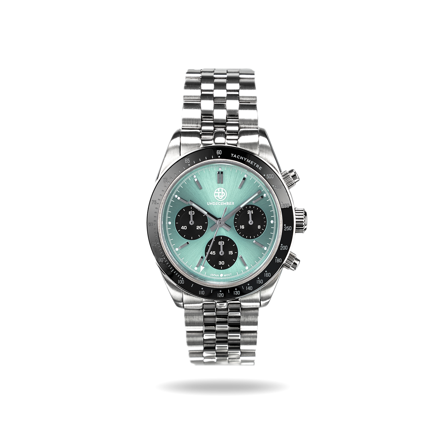 Argent et bleu glacier - D