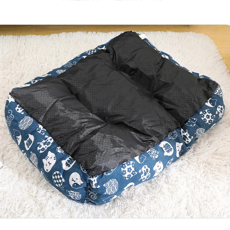 Gran promoción de ventas disponible 2 dólares productos para mascotas cama rectangular cama para mascotas lavable cama para perros