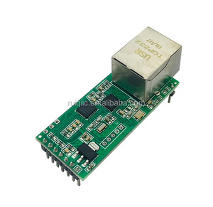 Doppia porta seriale al modulo Ethernet USR-TCP232-T2 la porta di rete RJ45 3.3V / 5V modulo Dual compatibile