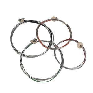 NAOMI 4Pcs/Set Universal Full Set (G, D, a &amp; E) Double Bass <strong>Strings</strong> <strong>High</strong> <strong>Quality</strong> Steel <strong>Strings</strong> 4/4 3/4 1/4 1/2 1/8 - Product Image 6
