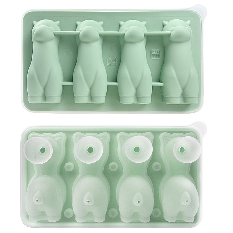 Alpaca Ice Tray-Green