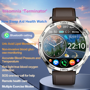 Health Watch <strong>Android</strong>: Ces Sleep Body Temp Blood Pressure Function 1.46&quot; Hd Amoled Ces Sleep Aid + Massage Smart Fitness Watches - Product Image 3