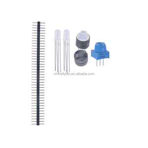 DIYmall arduino projesi deney kiti elektronik bileşen başlangıç kiti ahududu Pi için w/güç kaynağı modülü, Breadboard
