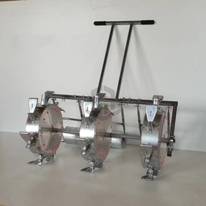 小型花生播种机玉米大豆播种机手推3排播种机 - Product Image 4