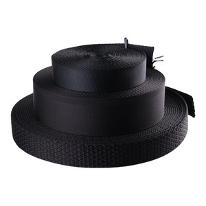 Gacent Webbing Supplier <strong>Custom</strong> Woven 100% Polyester Nylon Black Twill Webbing for Backpack - Product Image 6