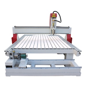 3D 4th旋转雕刻机4轴1325数控刳刨机带转盘 - Product Image 3