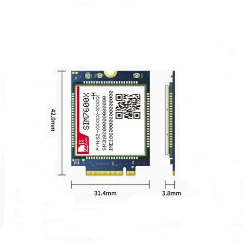 SIM7600-H-M2 serie è il LTE Cat 4 modulo che supporta la modalità di comunicazione wireless di LTE-TDD/ LTE-FDD/HSPA +/GSM/GPRS/EDGE